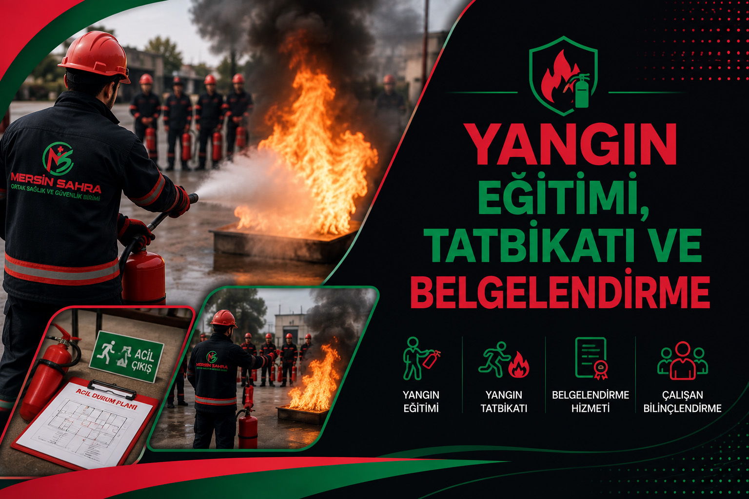 Yangın Eğitimi, Tatbikatı ve Belgelendirme